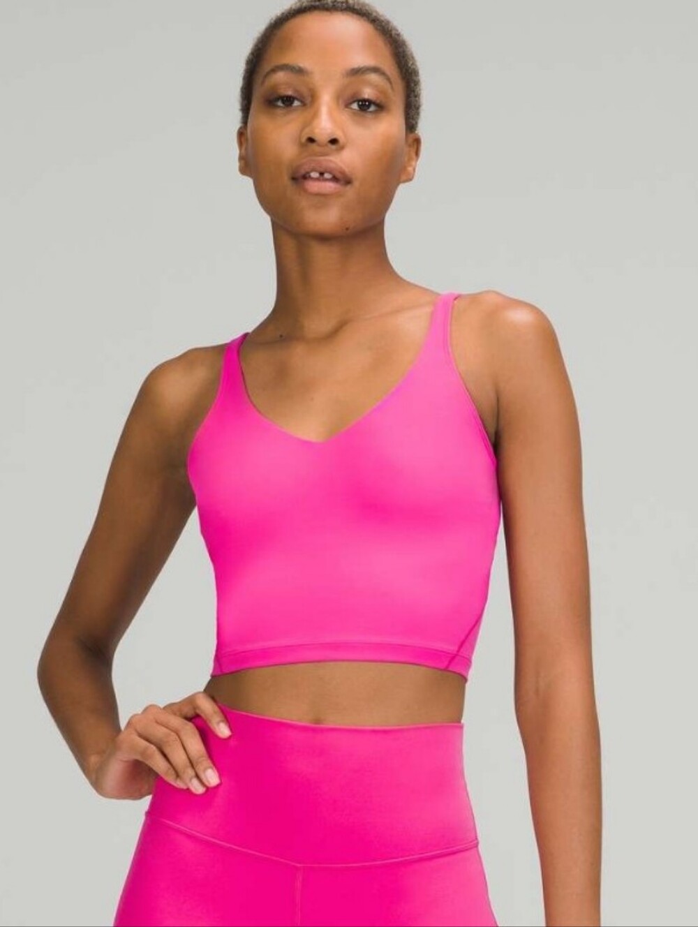 Lululemon Align Tank Top Sonic Pink, Size 0 - Picture 2 of 9